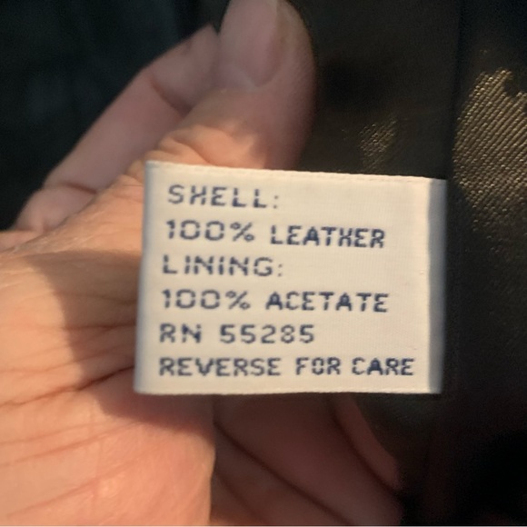 Express Bleus leather jacket - Picture 3 of 4